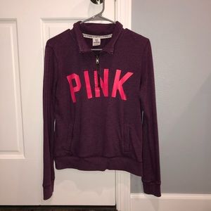 Dark Purple PINK Crew